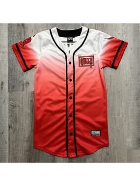 Sullivan King Red/White EDM Jersey Womens "Sullivan Queen" Dubstep Merch Long S